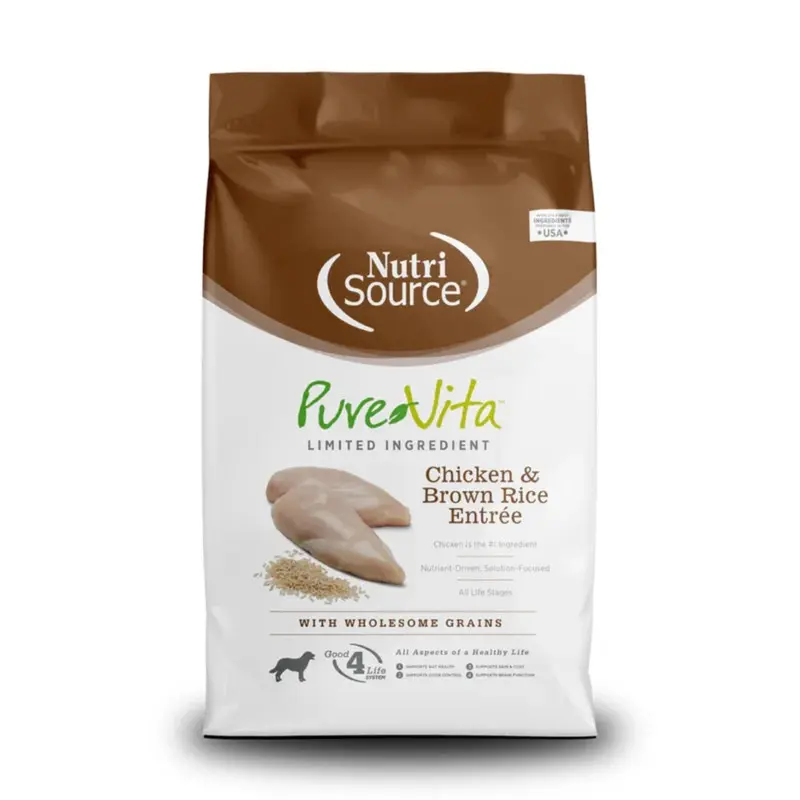 PureVita Chicken Brown Rice Dog