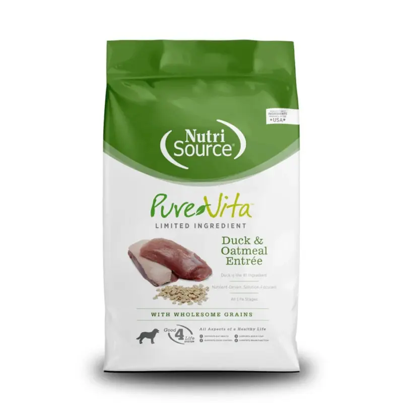 PureVita Duck Oatmeal Dog