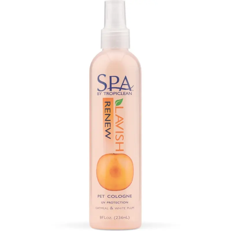 TROPICLEAN LAVISH RENEW OATMEAL AND WHITE PLUM PET COLOGNE