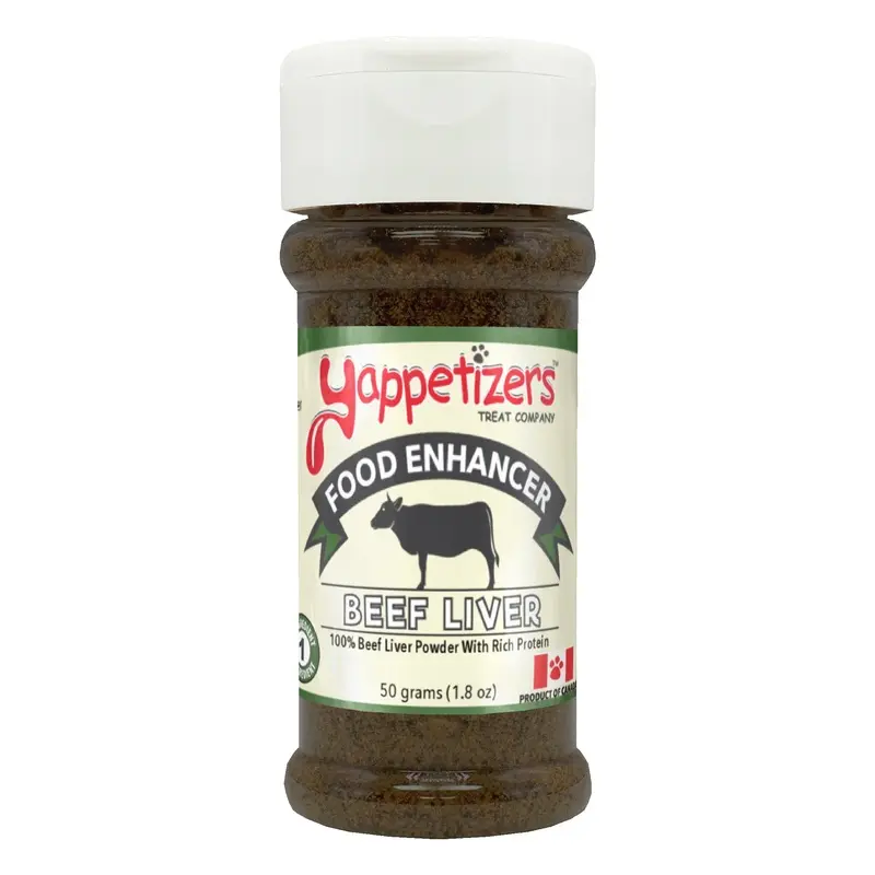 YAPPETIZER DOG TOPPER BEEF LIVER