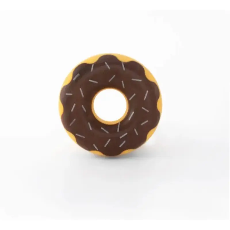 ZIPPY PAWS TUFF DOG TOY - CHOCOLATE DONUT