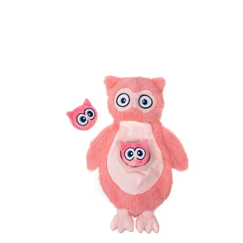GROWL SIDEKICKS HOOT & HOOLET DOG TOY