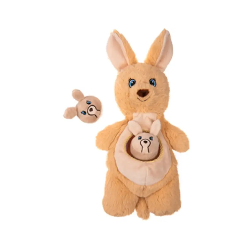 GROWL SIDEKICKS KANGAROO & JOEY DOG TOY