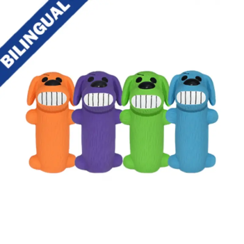 MULTIPET MINPET LATEX LOOFA ASSORTED DOG TOY 1 PIECE
