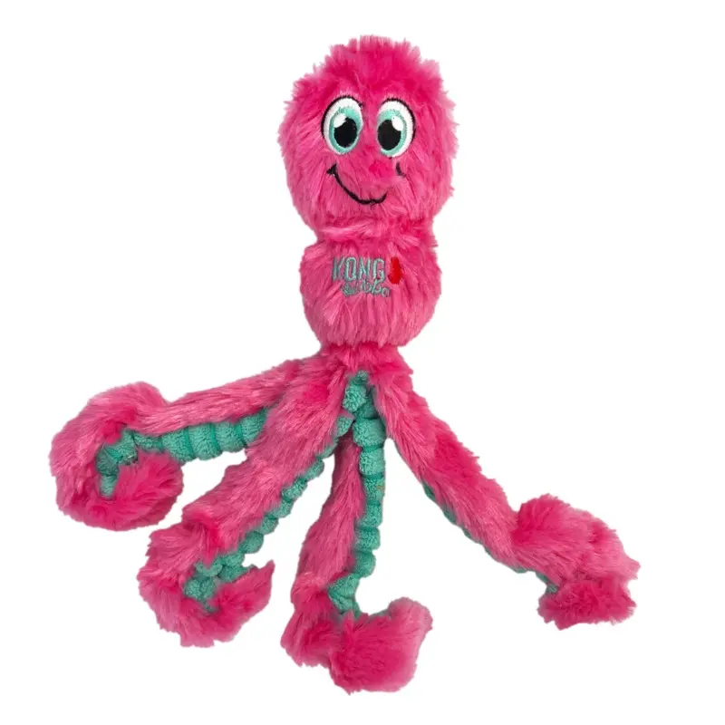 KONG WUBBA OCTOPUS ASSORTED COLOURS DOG TOY