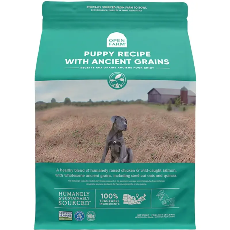 OPEN FARM PUPPY ANCIENT GRAINS DRY DOG FOOD