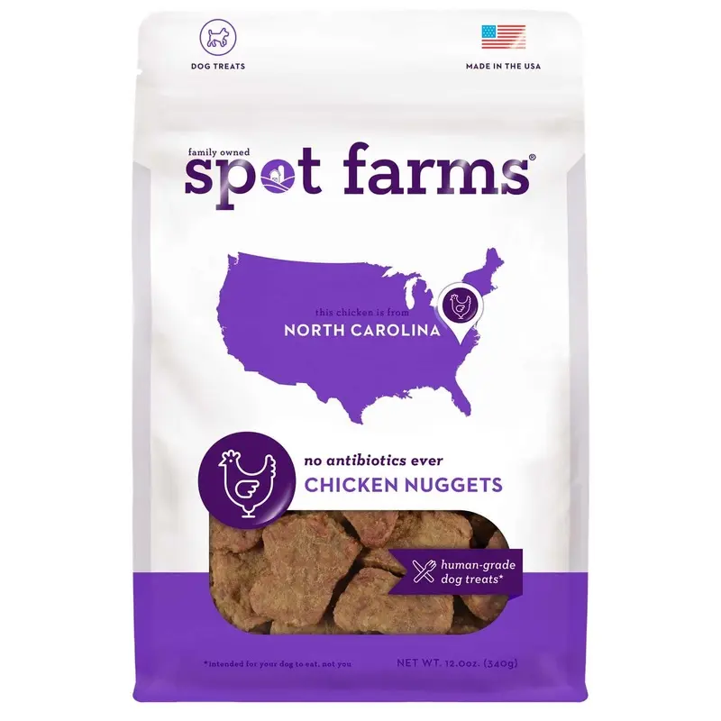 SPOT FARMS CHICKEN NUGGETS DOG TREATS