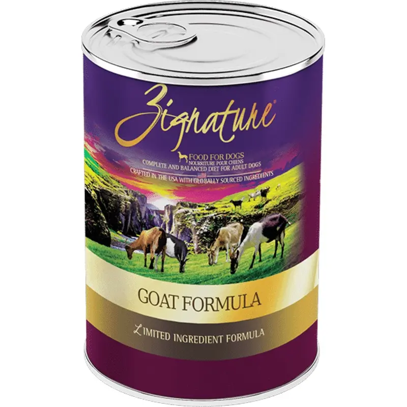 ZIGNATURE GOAT FORMULA WET DOG FOOD