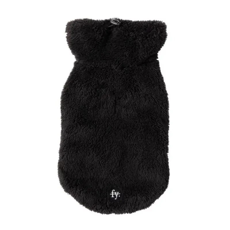 FUZZYARD TURTLE TEDDY SWEATER : BLACK