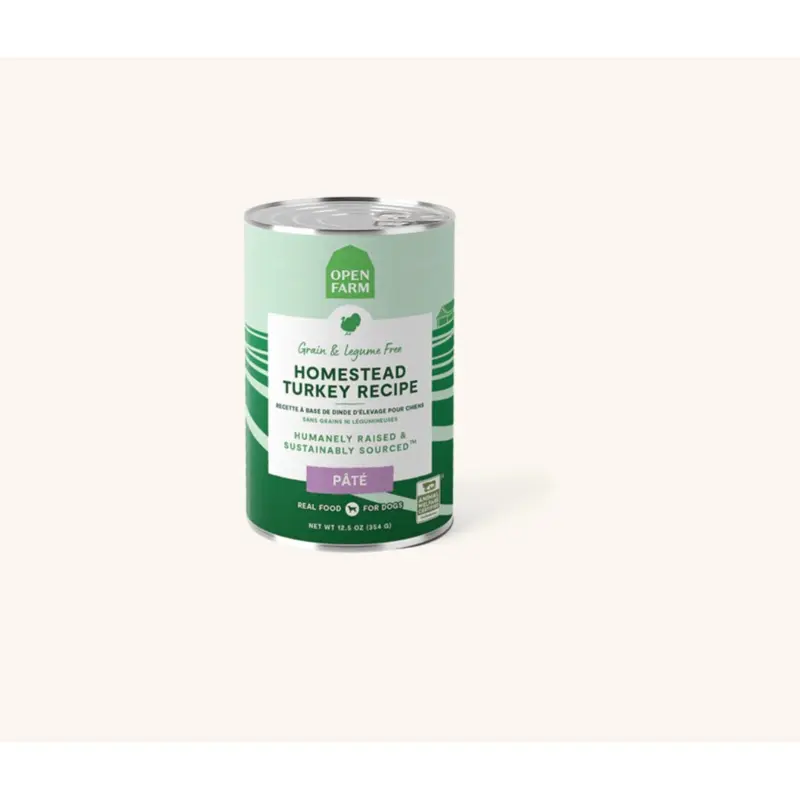 OPEN FARM HOMESTEAD TURKEY PATE DOG FOOD