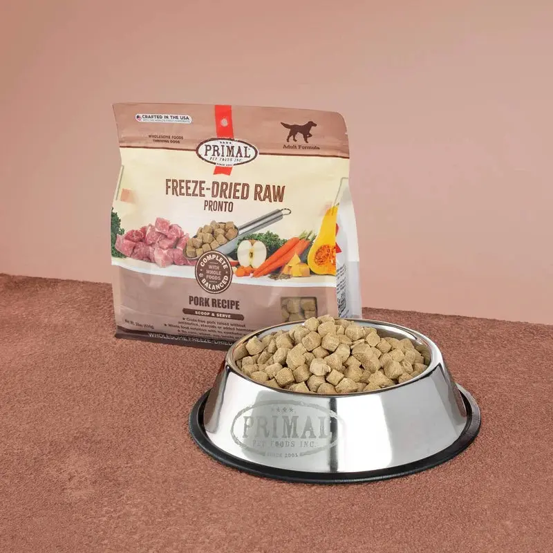PRIMAL FREEZE-DRIED RAW PRONTO : PORK