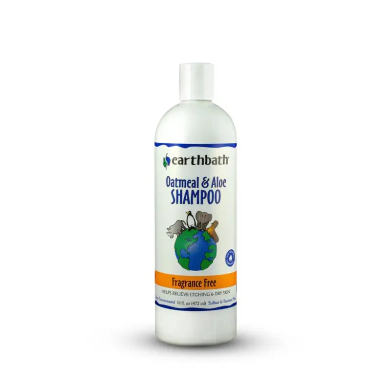 EARTHBATH - OATMEAL AND ALOE FRAGRANCE FREE SHAMPOO