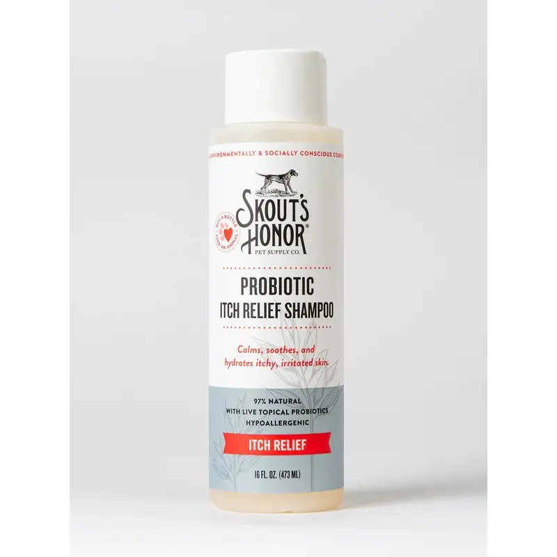 SKOUTS HONOR PROBIOTIC ITCH RELIEF SHAMPOO