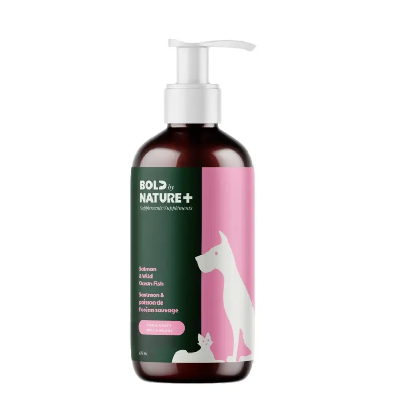 BOLD BY NATURE SALMON & WILD OCEAN FISH OIL