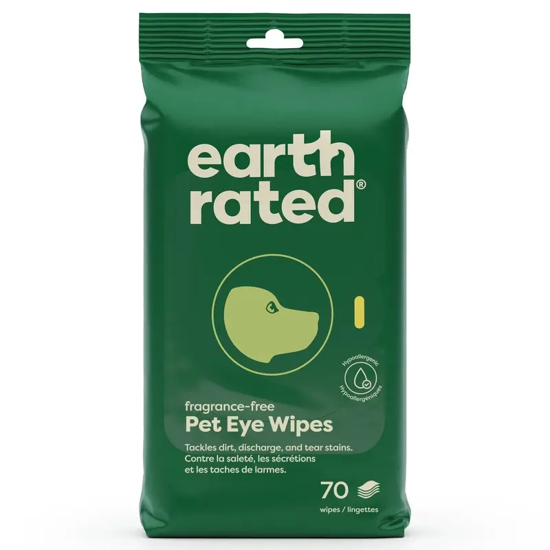 EARTHRATED GROOMING WIPES - EYE WIPES