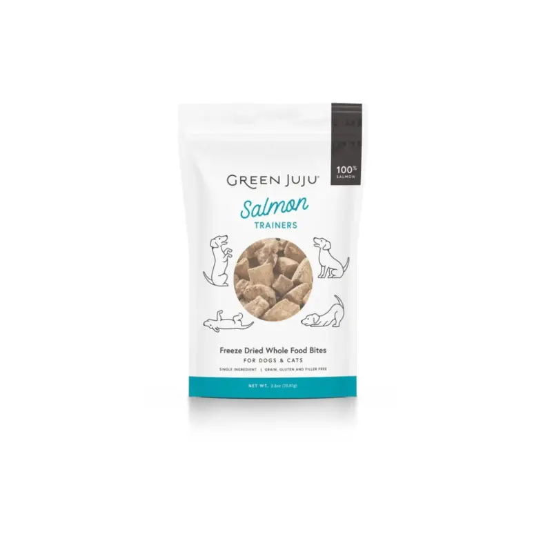 GREEN JUJU DOG/CAT FREEZE DRIED TRAINERS - SALMON