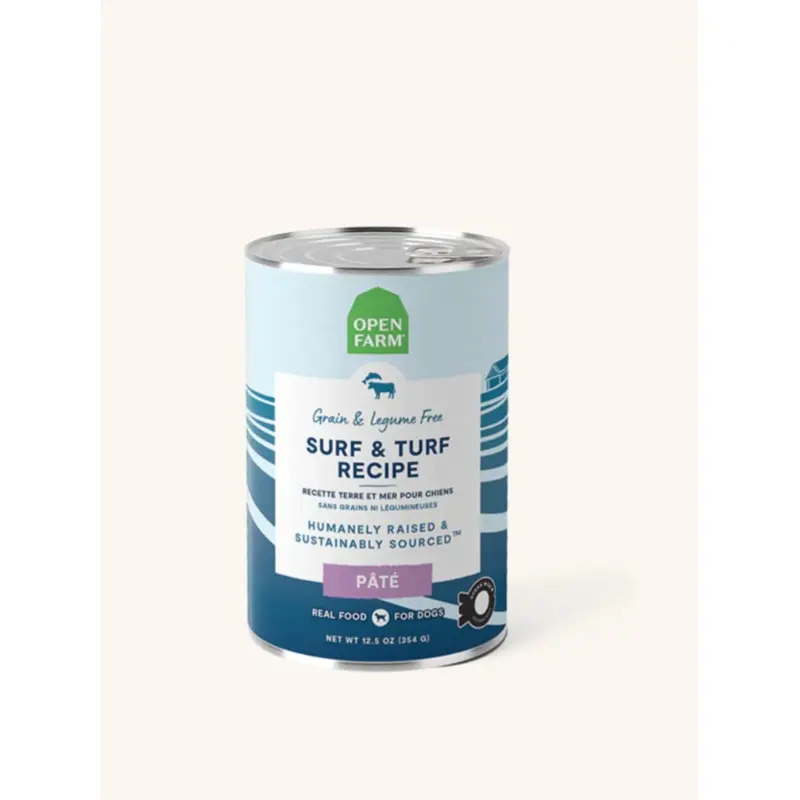 OPEN FARM SURF & TURF PATE DOG FOOD