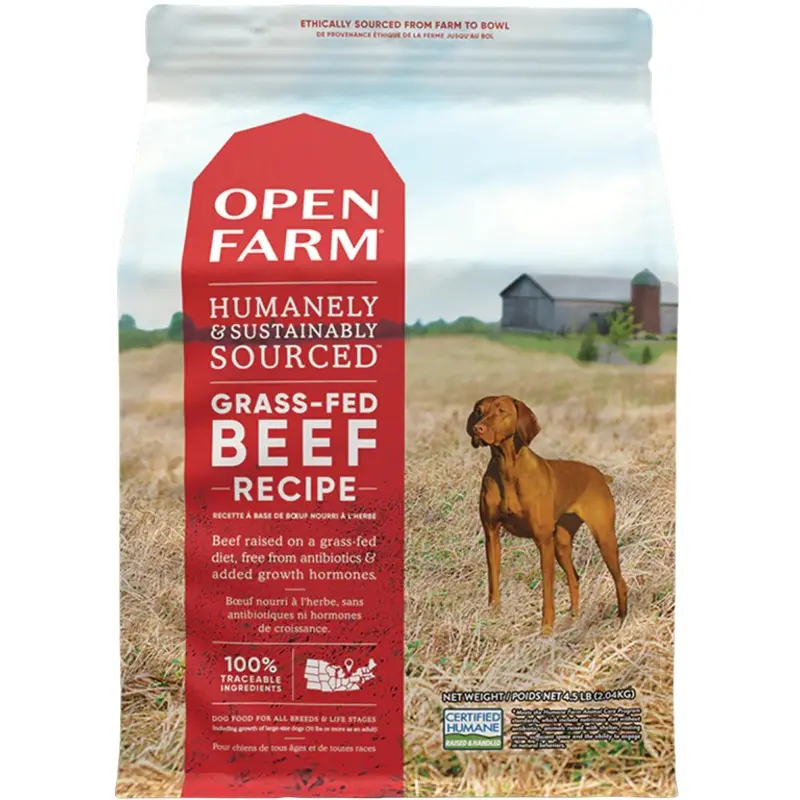 OPEN FARM GRASS-FED BEEF DRY DOG FOOD