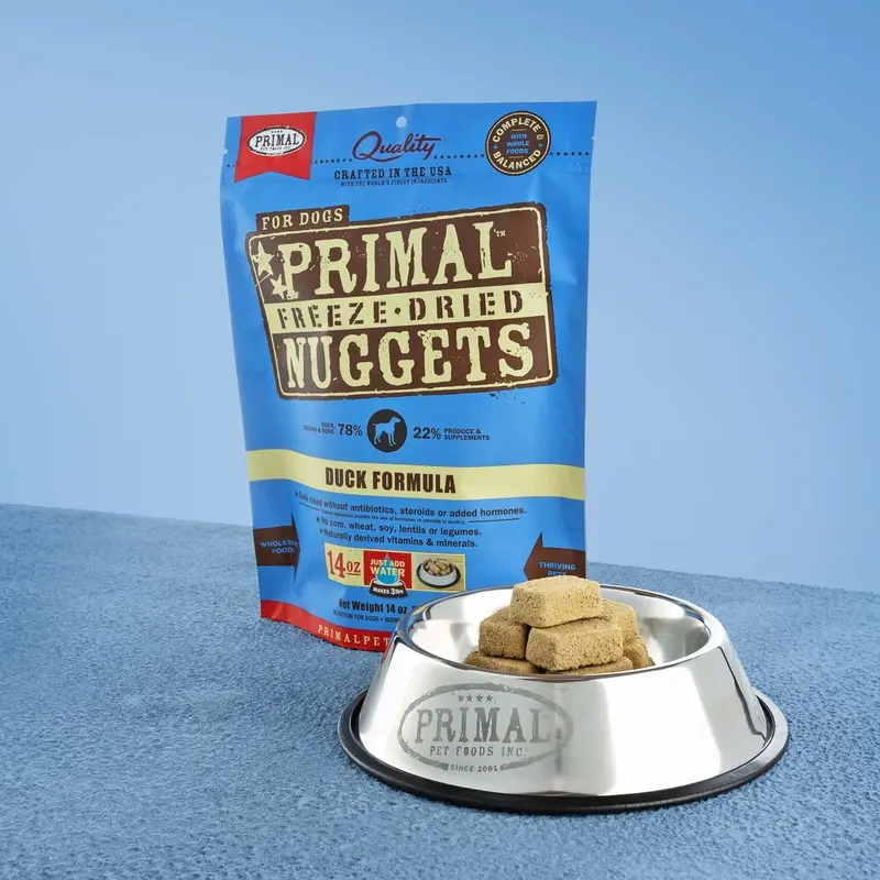 PRIMAL FREEZE-DRIED NUGGETS : DUCK