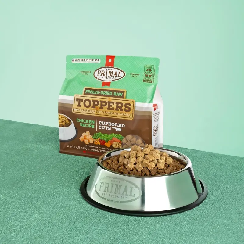 PRIMAL FREEZE - DRIED RAW TOPPERS : CHICKEN