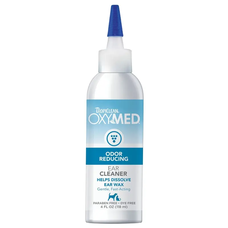 TROPICLEAN OXYMED ODOR REDUCING EAR CLEANER
