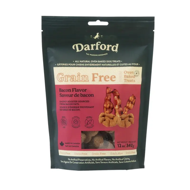 DARFORD GRAIN-FREE BACON DOG TREATS