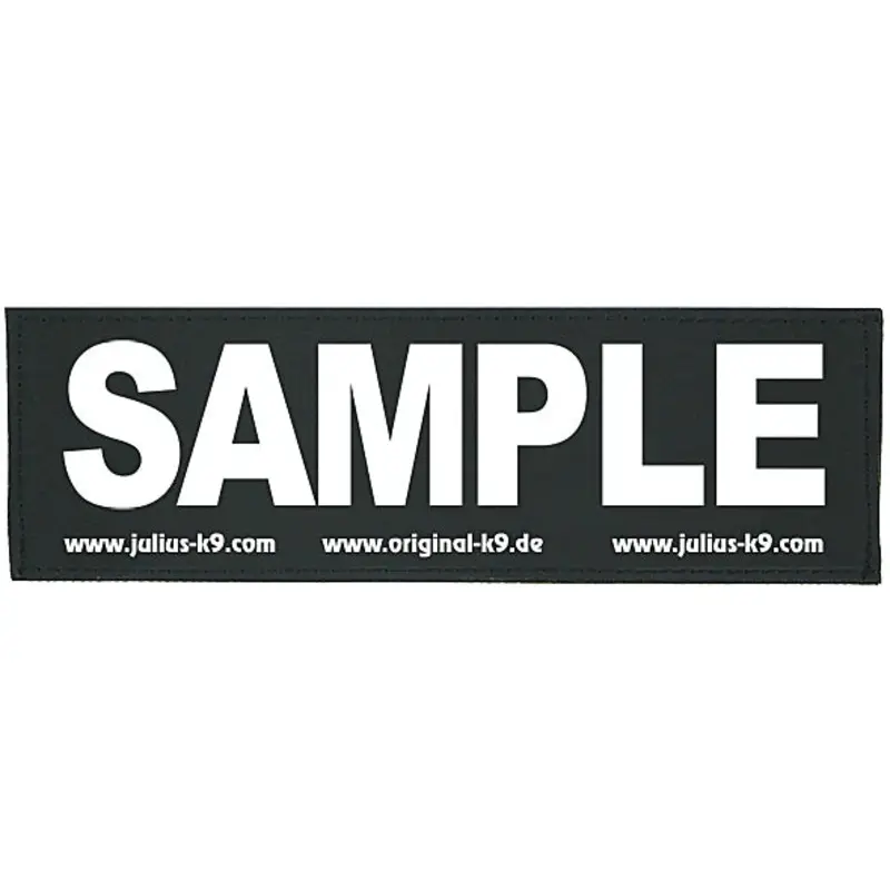 JULIUS-K9 IDC HARNESS LABEL & PATCH : CUSTOM LABEL