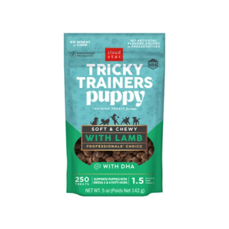 CLOUD STAR TRICKY TRAINERS PUPPY MINI LAMB LIVER 5OZ