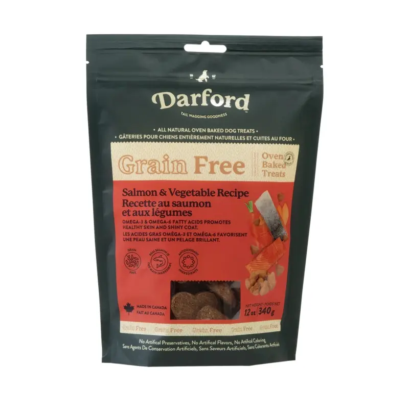 DARFORD GRAIN-FREE SALMON & VEGETABLES RECIPE DOG TREATS