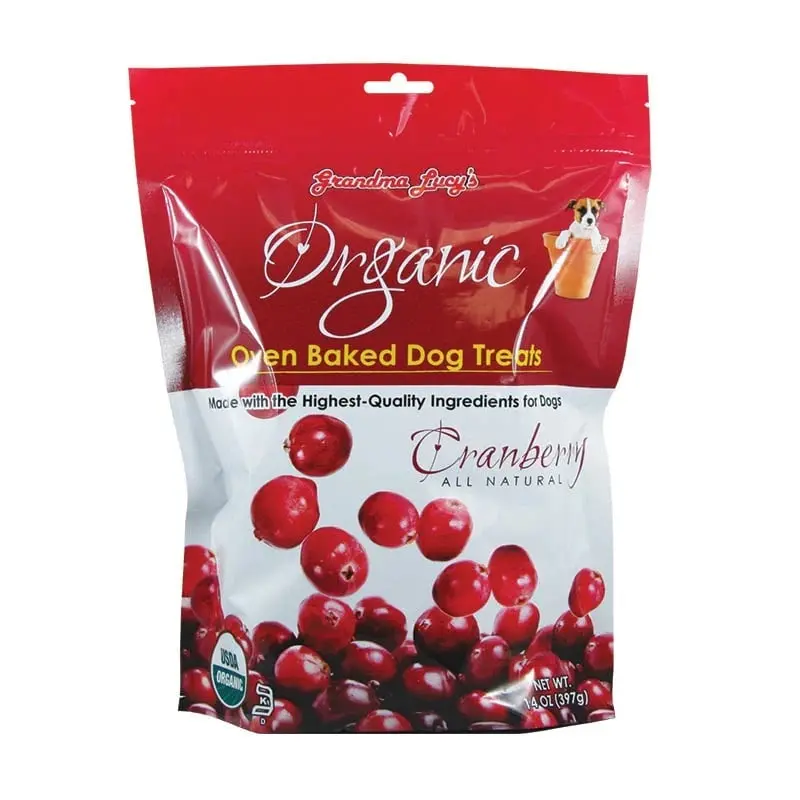 GRANDMA LUCY'S ORGANIC CRANBERRY BAKED TREATS