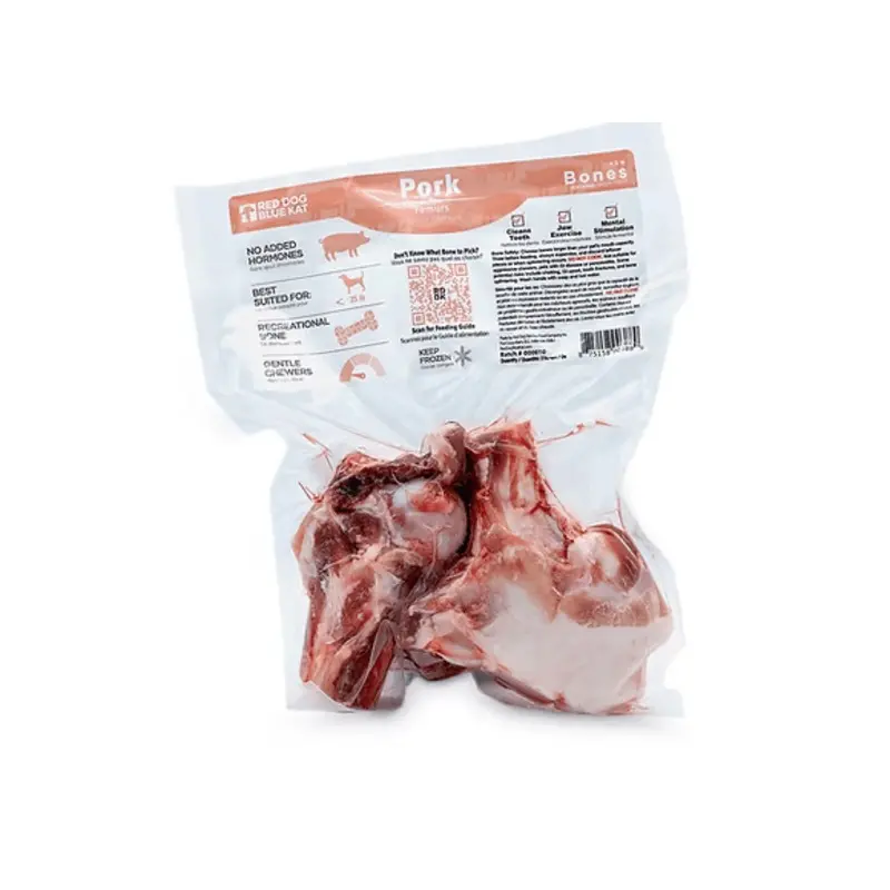 RED DOG BLUE KAT PORK FEMUR FROZEN BONES