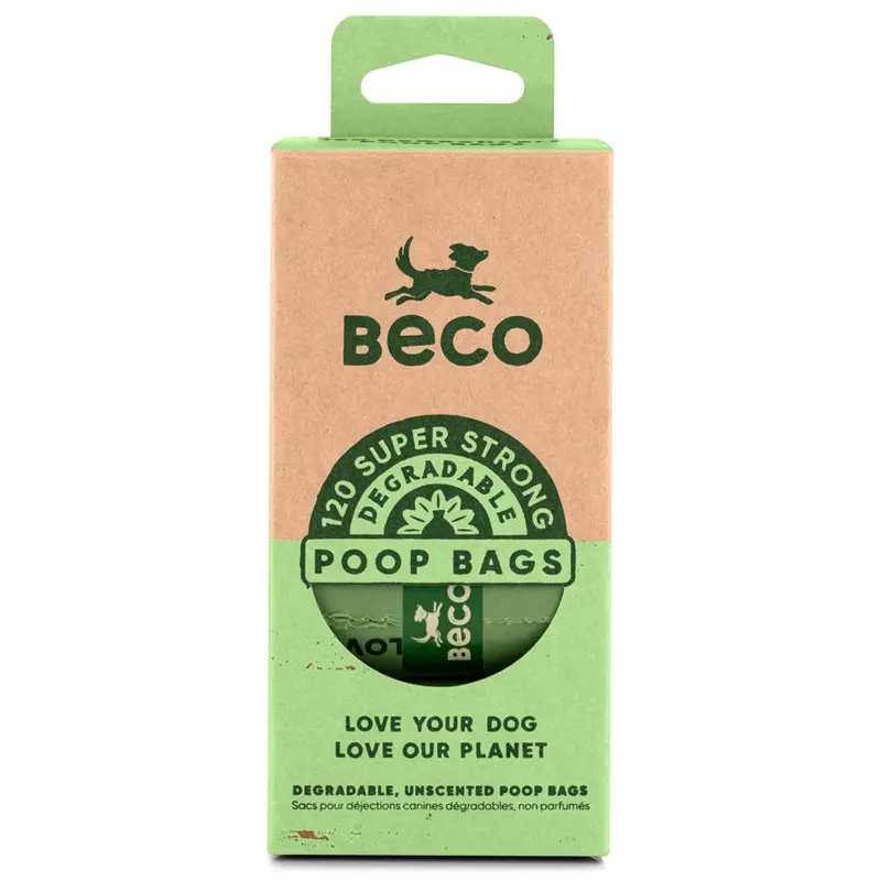 Beco Pets Unscented Degradable Multi Bags x 120