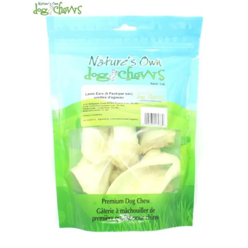 NATURE'S OWN LAMB EARS 8 PACK