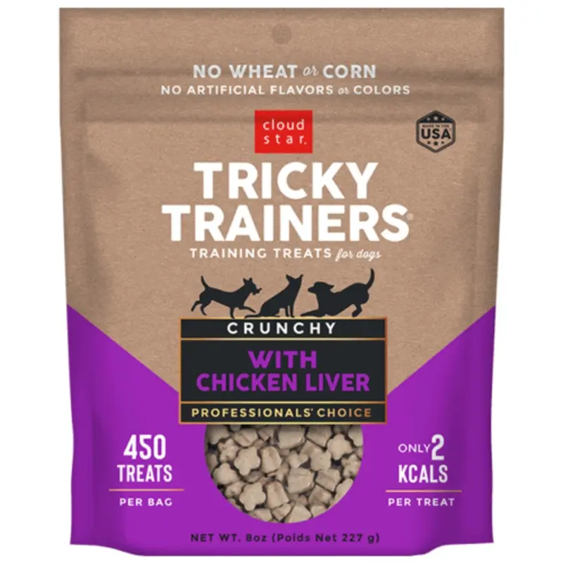 CLOUD STAR TRICKY TRAINERS CRUNCHY WITH CHICKEN LIVER