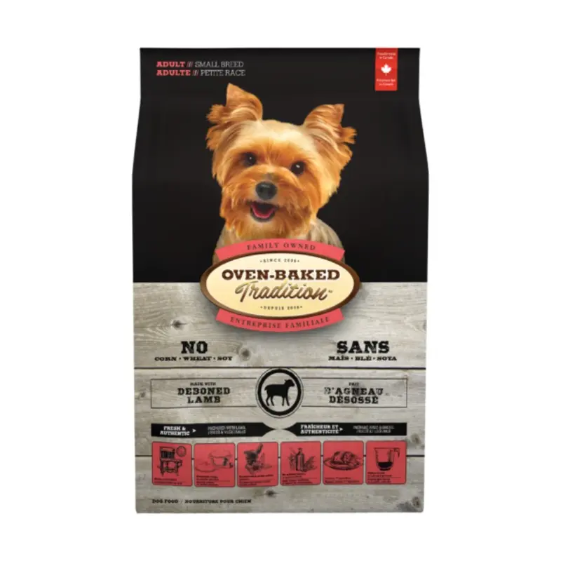 OVEN BAKED TRADITION DOG FOOD FOR SMALL BREED ADULT DOGS  LAMB