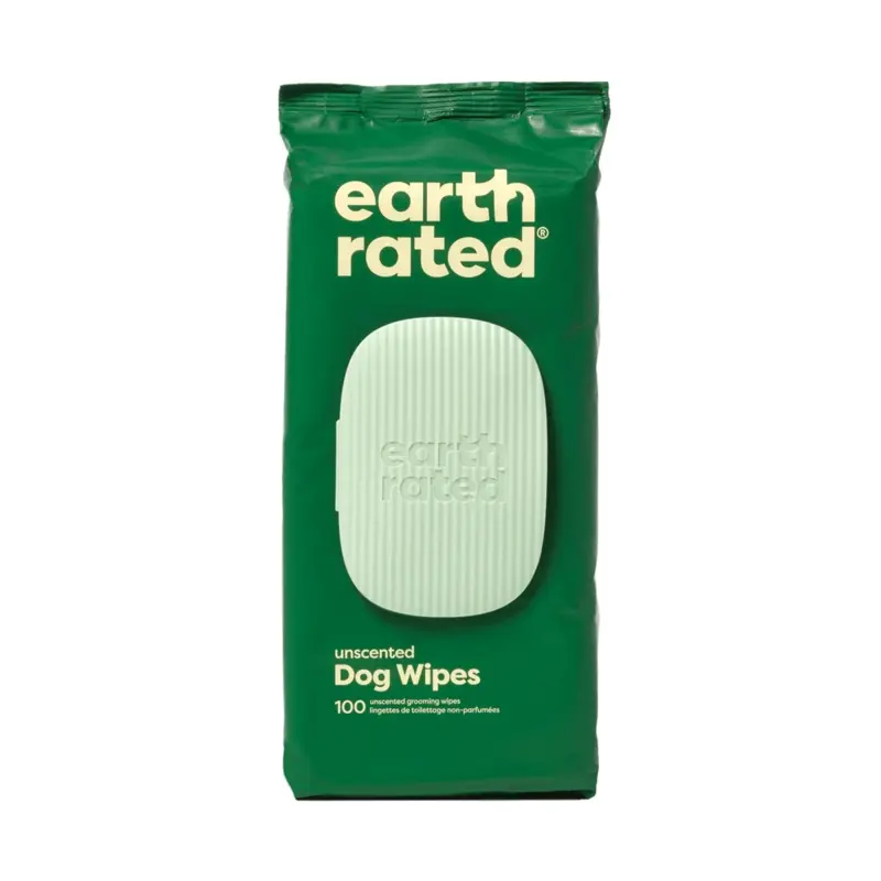 EARTHRATED GROOMING WIPES - 100 COUNT