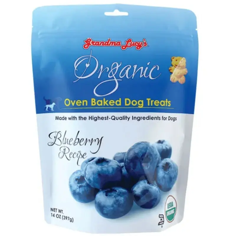 GRANDMA LUCY'S ORGANIC BLUEBERRY BAKED TREATS