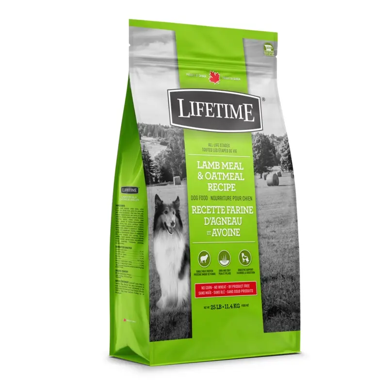 LIFETIME LAMB & OATMEAL DOG DRY FOOD
