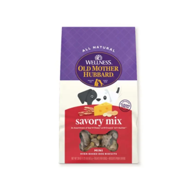 OLD MOTHER HUBBARD CRUNCHY CLASSIC BISCUITS: SAVOURY MIX