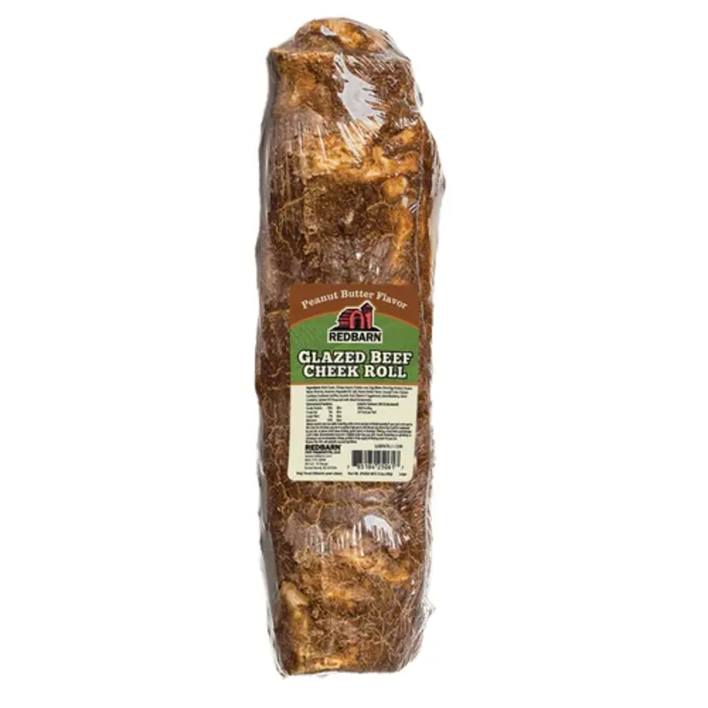 Red Barn Glazed Cheek Beef Roll - Peanut Butter Flavor - LARGE