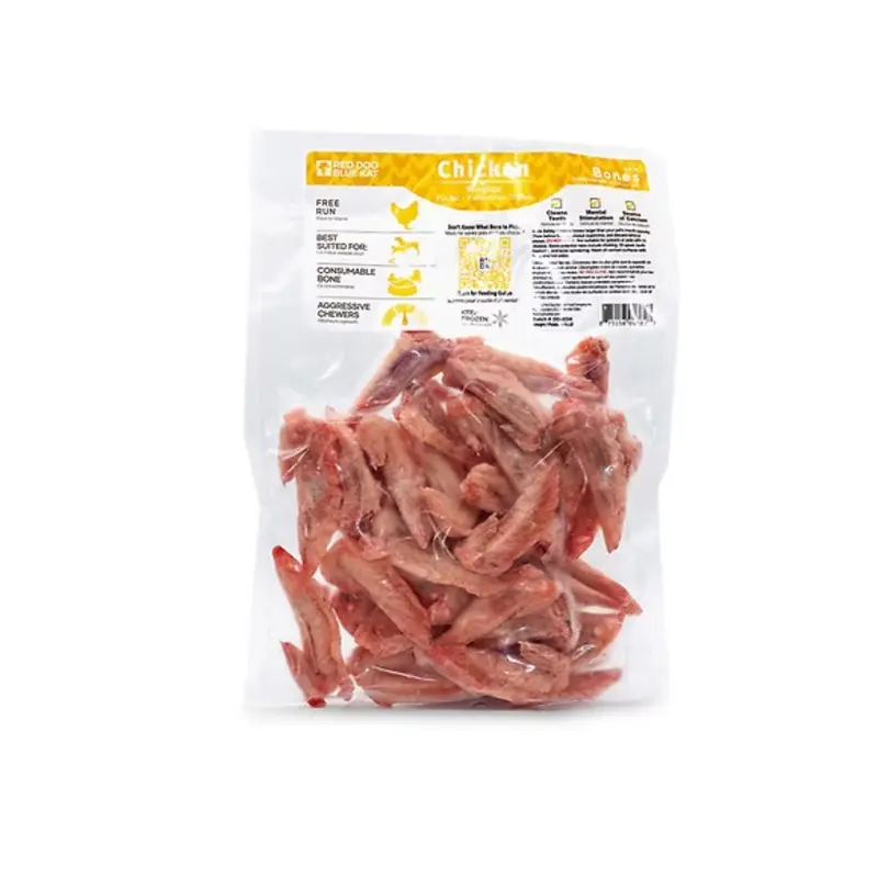 RED DOG BLUE KAT CHICKEN WINGTIPS FROZEN BONES