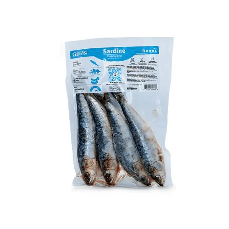 RED DOG BLUE KAT SARDINES FROZEN BONES