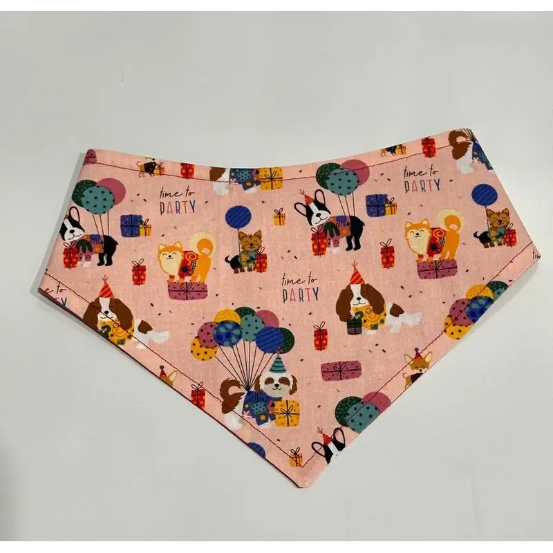 BANDANAS : REVERSIBLE - BARKDAY / GOTCHA DAY COLLECTION
