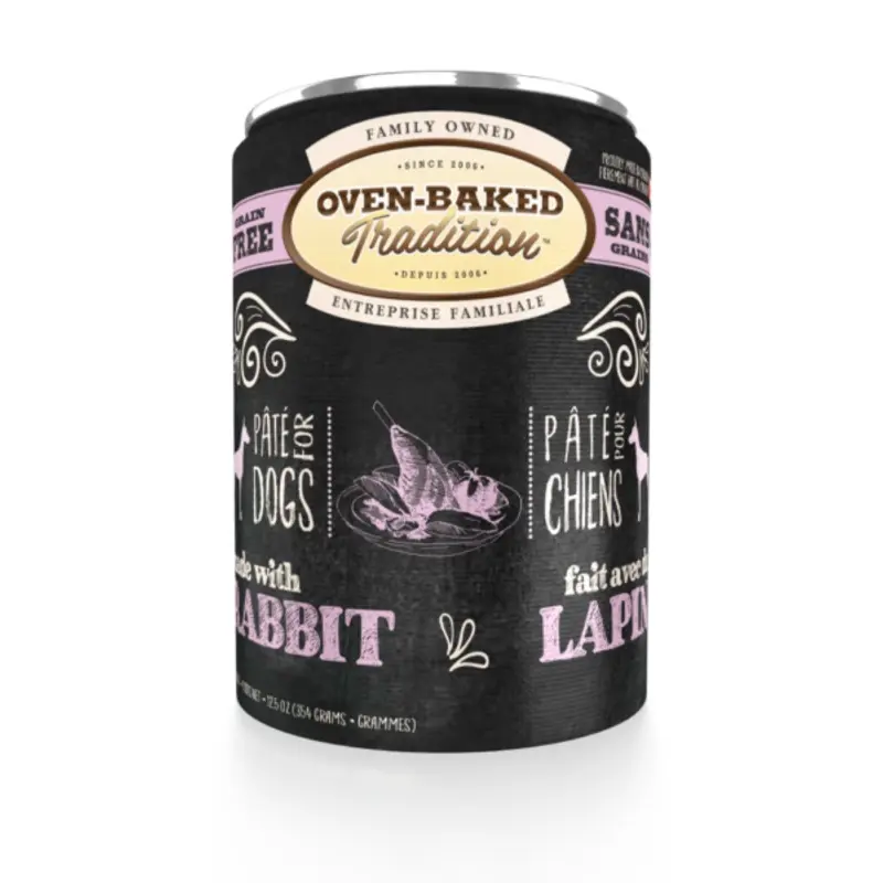 OVEN BAKED TRADITION DOG FOOD GRAIN-FREE PT FOR ADULT DOGS  RABBIT