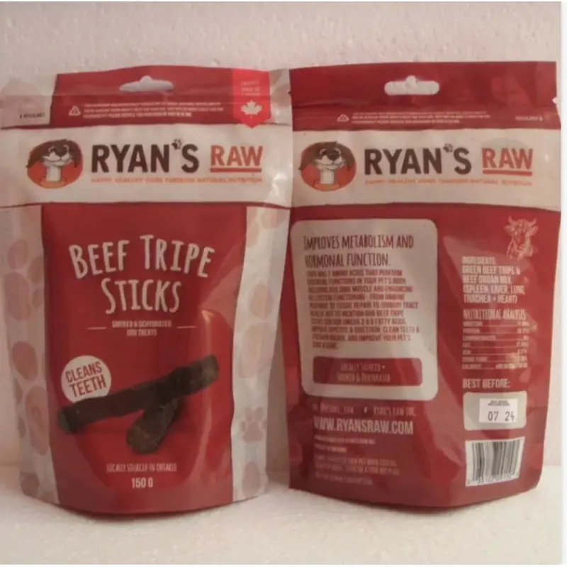 RYAN'S RAW BEEF TRIPE STICKS