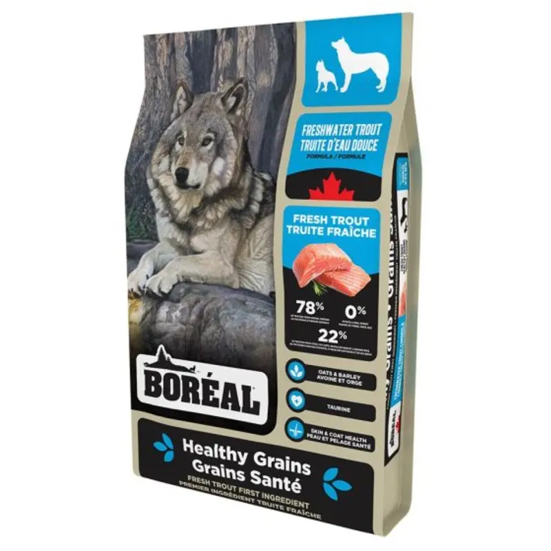 BORAL HEALTHY GRAINS FRESHWATER TROUT DOG FOOD