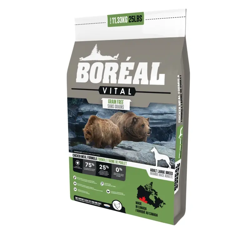 BORAL VITAL LARGE BREED CHICKEN MEAL - GRAIN FREE DOG FOOD