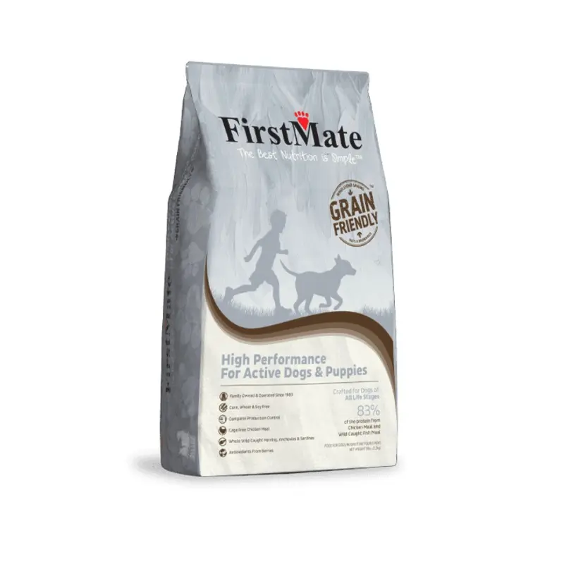 FIRSTMATE GRAIN FRIENDLY HIGH PERFORMANCE & PUPPY DRY DOG FOOD
