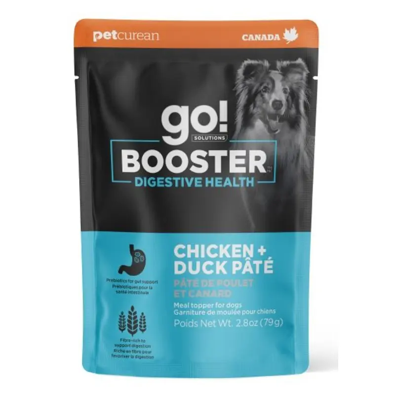GO! SOLUTIONS DIGESTIVE HEALTH CHICKEN + DUCK PT BOOSTER FOR DOGS