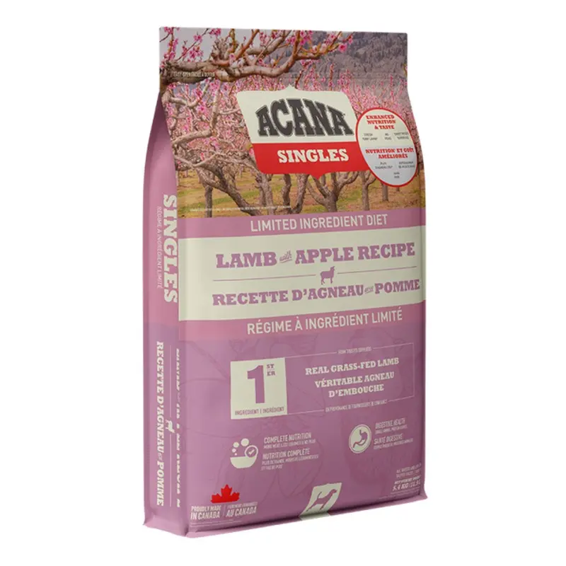 ACANA LID LAMB WITH APPLE RECIPE DRY FOOD